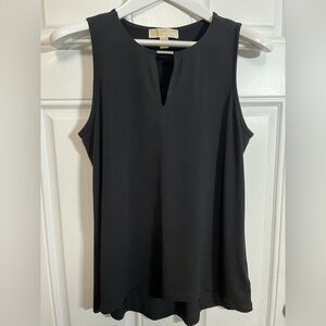 Michael Kors Black Sleeveless Tank Top